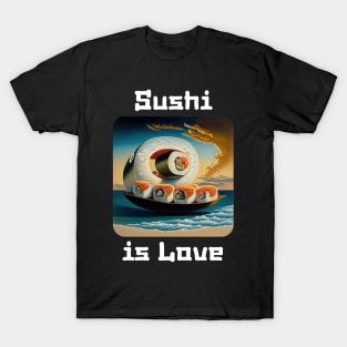 Sushi is love v1 T-Shirt
